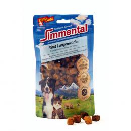 DeliBest Simmental Rind Lungenwürfel - Sparpaket: 8 x 60 g