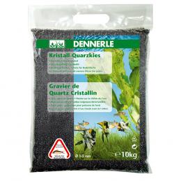 Dennerle Kristall-Quarzkies 1-2 mm (10 kg) - schiefergrau