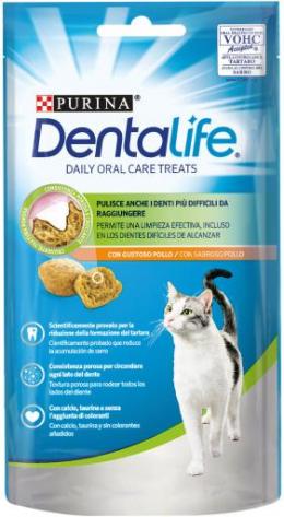 Dentalife Hühnersnack Für Die Zahnpflege Bei Katzen 40 Gr
