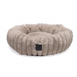 Designed by Lotte Katzenbett Reza rund beige 50x50x15 cm