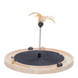 Designed by Lotte Katzenspielzeug Idah aus Holz - Ø 39,5 x H 29 cm