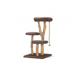 Designed by Lotte Kratzbaum Holz Raja braun 60x60x114 cm