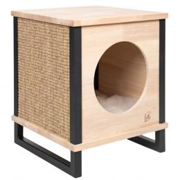 Angebot für Designed by Lotte Kratzhaus Nala XS - natur / schwarz - Kategorie Katzenfutter & Zubehör / Kratzbaum & Kratzmöbel / Kratzbaum klein / -.  Lieferzeit: 1-2 Tage -  jetzt kaufen.