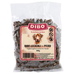 DIBO BARF-Leckerli mit Pferd - Sparpaket: 2 x 200 g