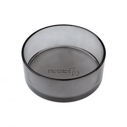 District 70 Hundenapf Glas DAWN schwarz S