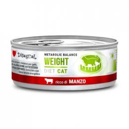 Disugual Beef Weight Nassfutter Für Katzen 85 Gr