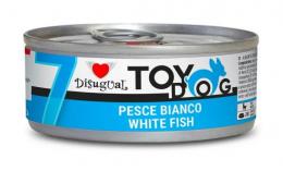 Disugual Weißer Fisch Nassfutter Für Toy Dogs 85 Gr