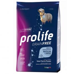 Dog Prolife Adult M/L Grain Free Sole Fisch & Kartoffel - 10 kg