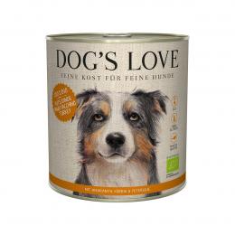 Dog's Love Bio Pute mit Amaranth, Kürbis und Petersilie 6x800g