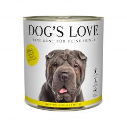 Dog's Love Classic Huhn mit Birne, Quinoa und Karotte 6x800g