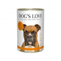 Dog's Love Classic Pute mit Apfel, Zucchini und Walnussöl 12x400g