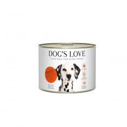 Dog's Love Classic Rind mit Apfel, Spinat und Zucchini 12x200g