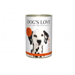 Dog's Love Classic Rind mit Apfel, Spinat und Zucchini 12x400g