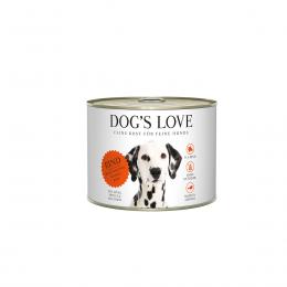 Dog's Love Classic Rind mit Apfel, Spinat und Zucchini 6x200g