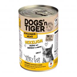 Dogs'n Tiger Schlemmermenü Herzlich Huhn und Möhren 400g