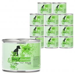 dogz finefood No. 4 Huhn und Fasan 12x200g