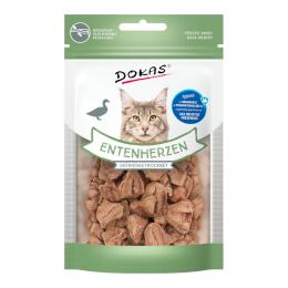 Dokas Entenherzen Gefriergetrocknet für Katzen - 15 g