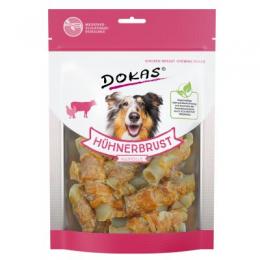 Dokas Hundesnack Hühnerbrust Kaurolle - Sparpaket: 2 x 250 g