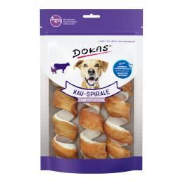 Dokas Kau-Spirale Hühnerbrust - Sparpaket: 6 Stück (2 x 110 g)