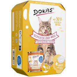 Dokas Schleck und Weg Huhn Katzendrink - Sparpaket: 18 x 100 g