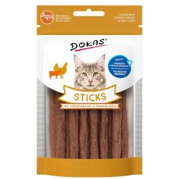 Dokas Sticks mit Hühnerbrust und Rinderleber 30g