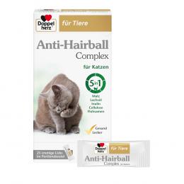 Angebot für Doppelherz Anti-Hairball Complex für Katzen - 25 x 10 g - Kategorie Katzenfutter & Zubehör / Spezial- & Ergänzungsfutter / Haarballen / -.  Lieferzeit: 1-2 Tage -  jetzt kaufen.