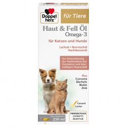 Doppelherz Haut & Fell Öl für Katzen und Hunde - 2 x 250 ml