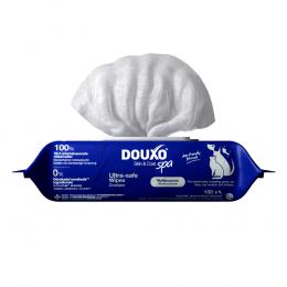 DOUXO Spa Haut & Fell Ultra-Sichere Pflegetücher - 100 Stück