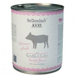 Dr. Clauders B.A.R.F. Komplett Menue Schweinegulasch 800 g (7,86 € pro 1 kg)
