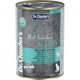 Dr.Clauders Best Selection Adult No6 Wild mit Kürbis 400 g (9,98 € pro 1 kg)