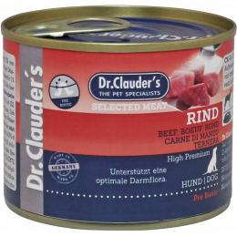 Dr. Clauders Dog Selected Meat Prebiotics Rind 200 g (6,85 € pro 1 kg)