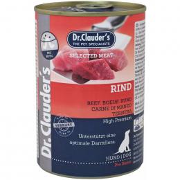Dr. Clauders Dog Selected Meat Prebiotics Rind 400 g (4,97 € pro 1 kg)