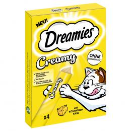 Dreamies Creamy Snacks - Käse (4 x 10 g)