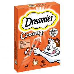 Angebot für Dreamies Creamy Snacks - Sparpaket Huhn (44 x 10 g) - Kategorie Katze / Katzensnacks / Dreamies / Die Klassiker.  Lieferzeit: 1-2 Tage -  jetzt kaufen.