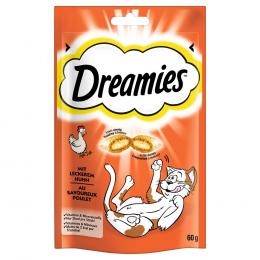 Dreamies Katzensnack Klassik - Sparpaket Huhn (6 x 60 g)