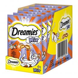 Dreamies Katzensnack Mix mit Huhn & Ente 6x60g