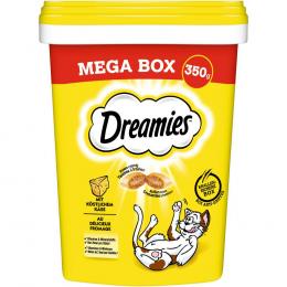 Dreamies Katzensnacks Mega Box - Sparpaket: Käse (2 x 350 g)