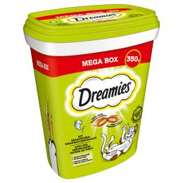 Dreamies Katzensnacks Mega Box - Sparpaket: Thunfisch (4 x 350 g)