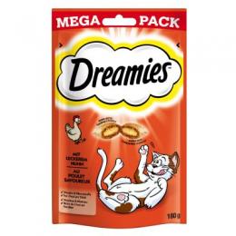 Dreamies Katzensnacks Mega Pack - Sparpaket Huhn (4 x 180 g)