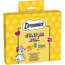 Dreamies Katzensnacks Mega Pack - Sparpaket: Junior Box (2 x 150 g)