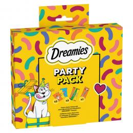 Dreamies Katzensnacks Mega Pack - Sparpaket: Party Celebration (2 x 150 g)