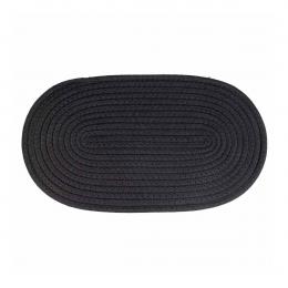 DundD Home Phil Napfunterlage schwarz 35 x 20 x 1 cm
