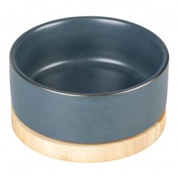 Duvoplus Futternapf Stone Timber 450ml blau