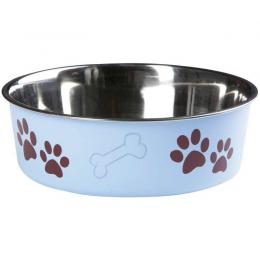 Edelstahlnapf Bella hellblau - Ø12cm / 300ml