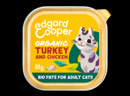 Edgard & Cooper Getreidefreie Bio-Putenpastete Für Katzen 85 Gr