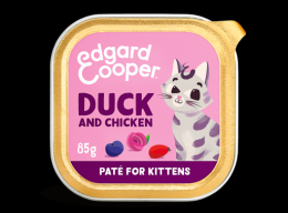 Edgard & Cooper Getreidefreie Hühner- Und Entenpastete Für Kätzchen