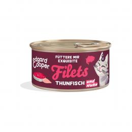 Edgard und Cooper Filets Frischer Thunfisch und Freilaufhuhn