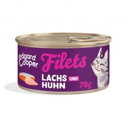 Edgard und Cooper Filets Lachs und Huhn 12x70 g