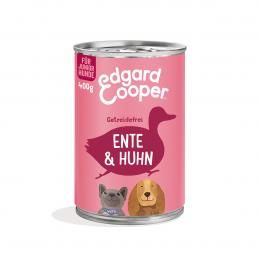 Edgard und Cooper Junior Ente und Huhn 12x400g