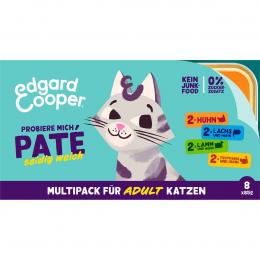 Edgard und Cooper Katze Multipack Paté Adult 32x85g